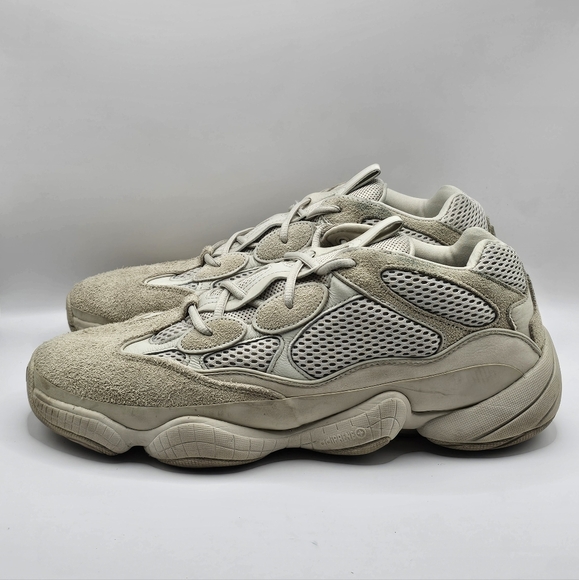 adidas Mens Yeezy 500 Lace Up Sneakers Shoes Casual - Picture 3 of 6